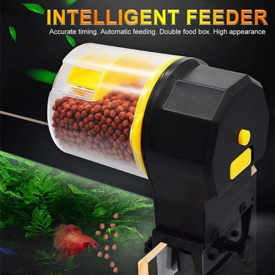 Food Timer Dispenser Makanan Ikan Otomatis