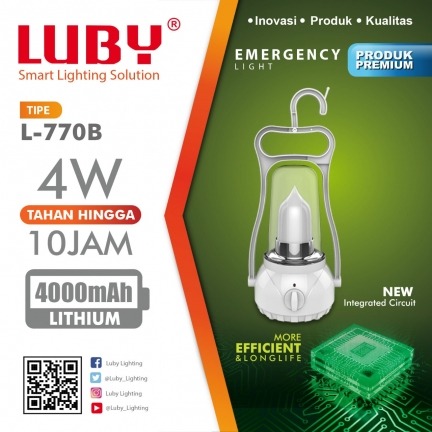 Lampu LED Emergency Luby L770B